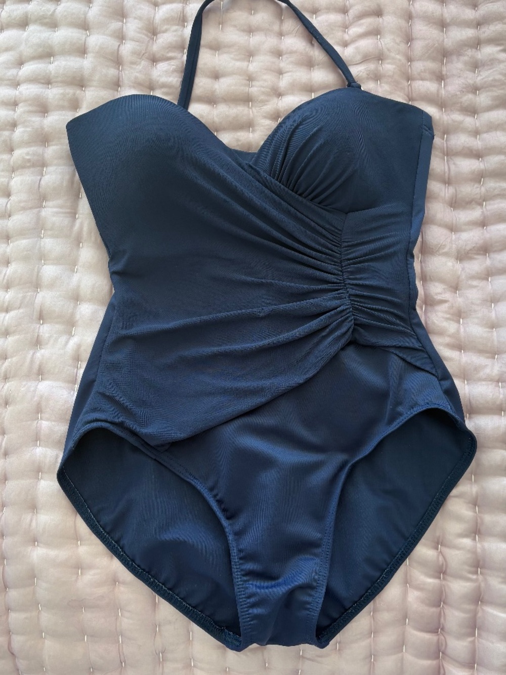 Miraclesuit Navy One-Piece Swimsuit